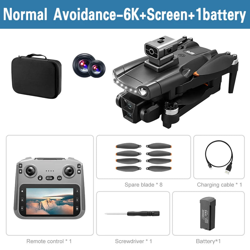 Xiaomi V198 GPS MAX 8K Professional 5G WiFi Drone with Laser Obstacle Avoidance