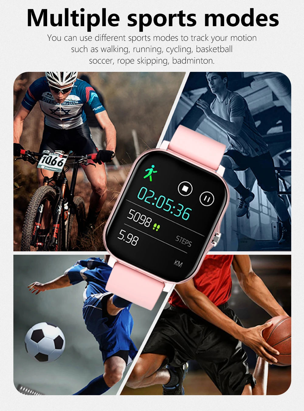 2025 Sport Smart Watch with Bluetooth Call