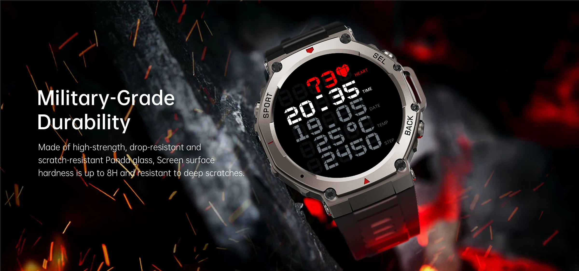 T-Rex 3 Ultra GPS Military Smartwatch
