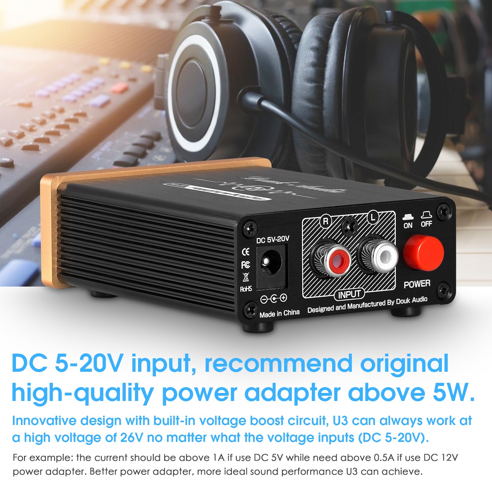 Douk Audio U3 Mini Class A Headphone Amplifier