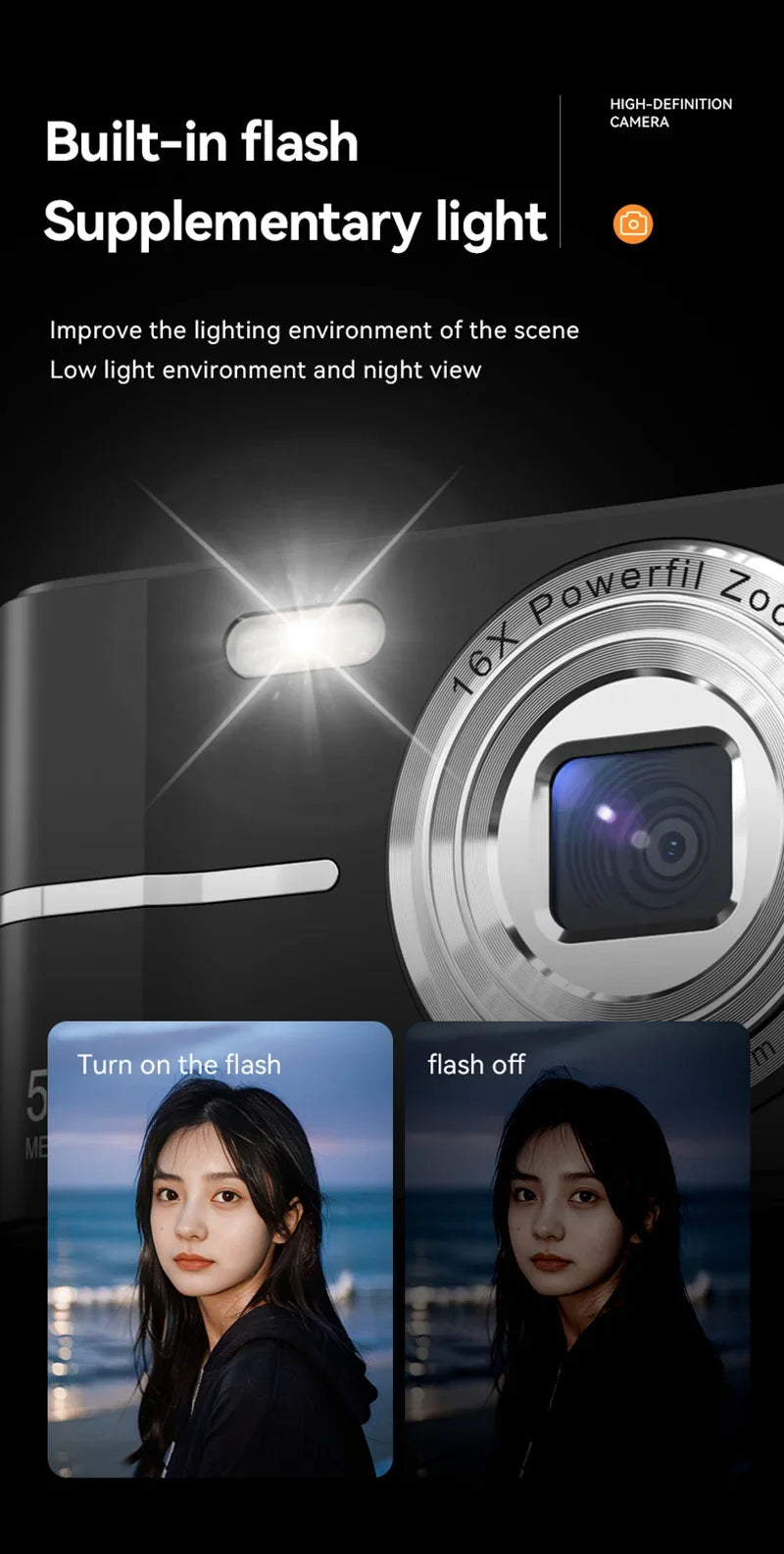 Xiaomi 4K 50MP Digital Camera