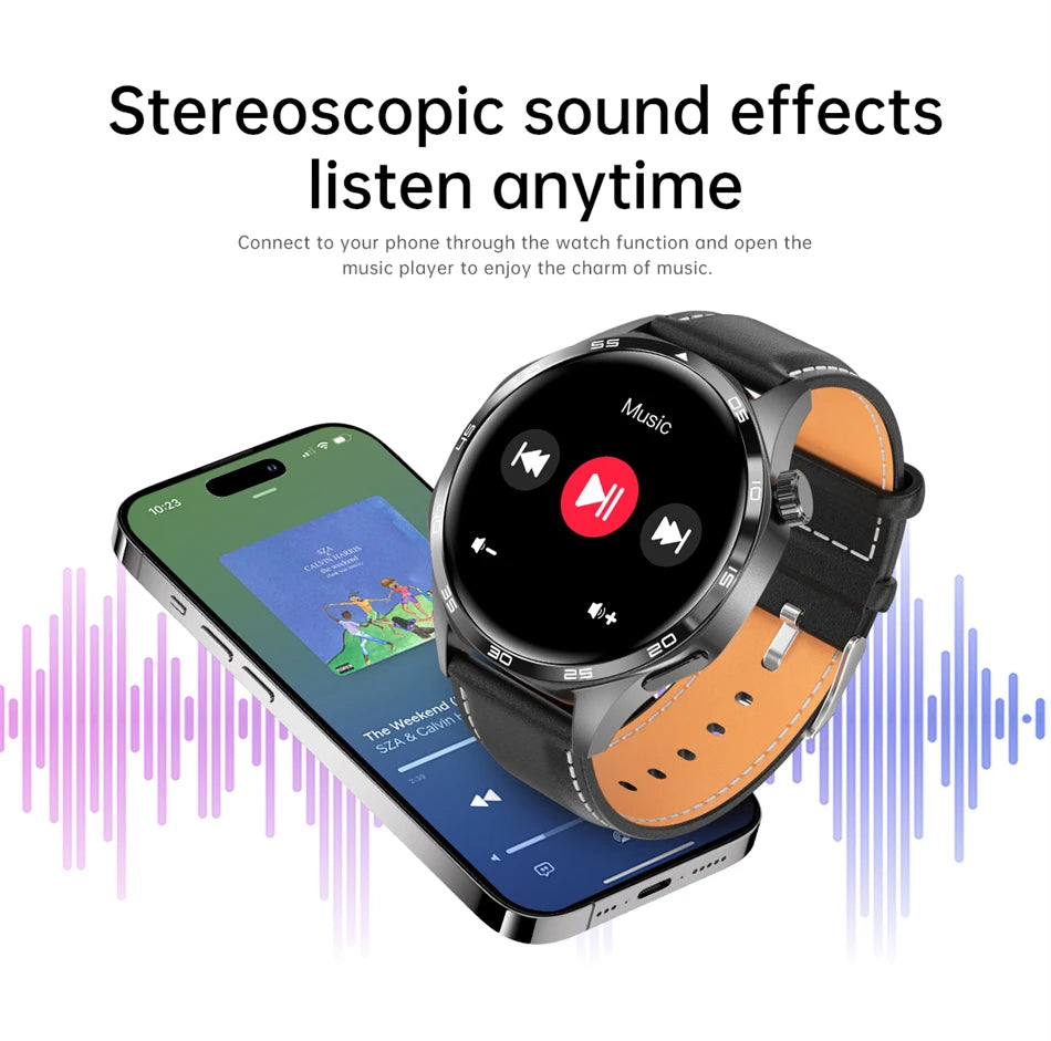 GT5 PRO Smartwatch – AMOLED Display, GPS, NFC & Bluetooth Calling
