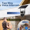 8MP 4K Solar 4G WiFi Outdoor Camera with Dual Lens & PIR Detection