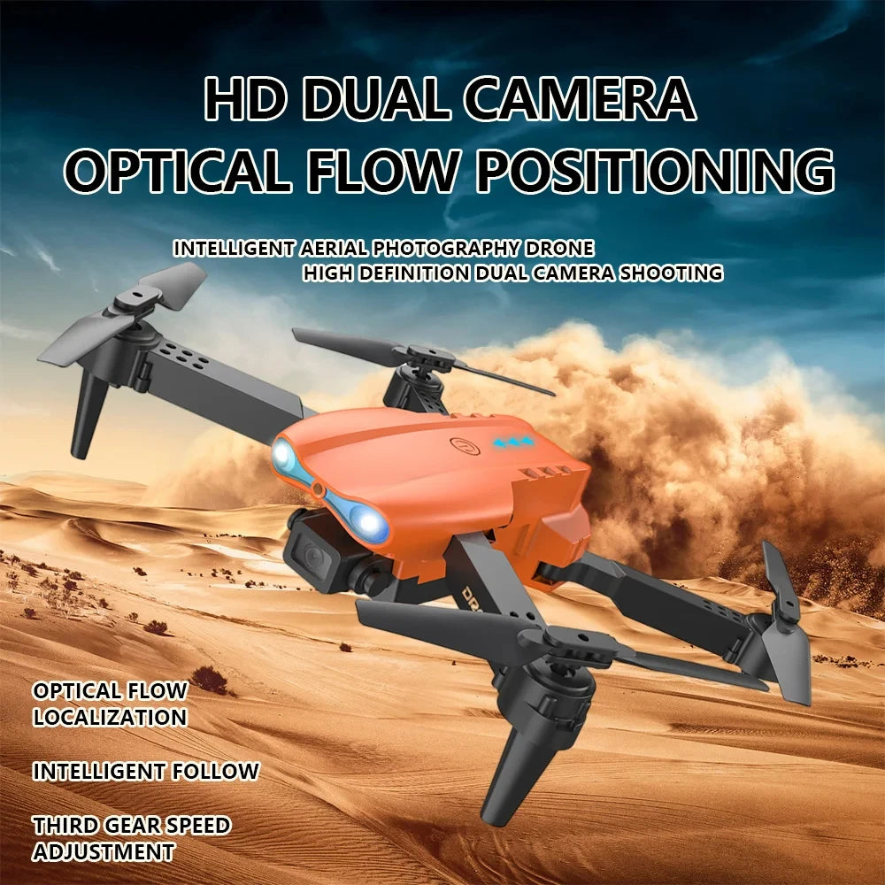 KBDFA E99Pro 8K Dual Camera WiFi FPV Drone with Obstacle Avoidance