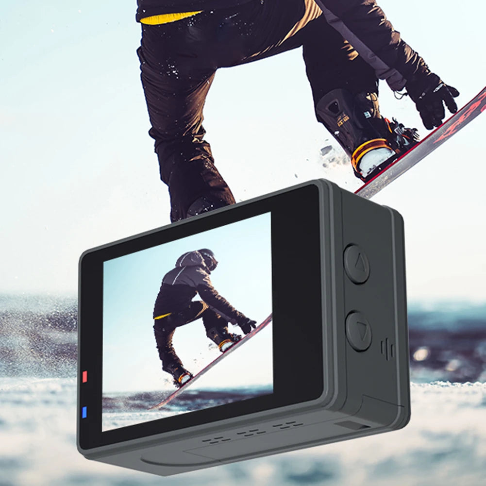 5K/4K 60FPS Dual Screen Waterproof Action Camera