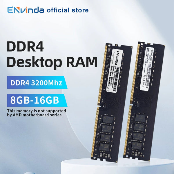 ENVINDA 8GB/16GB DDR4 3200MHz Desktop RAM