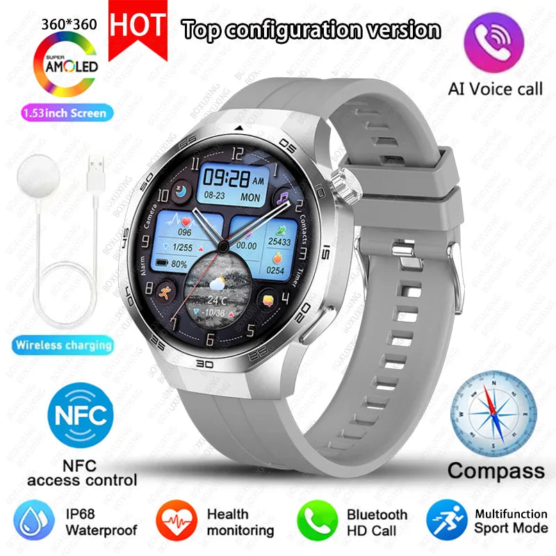 Huawei Watch GT5 Pro – AMOLED Smartwatch with GPS, NFC & Bluetooth Calling