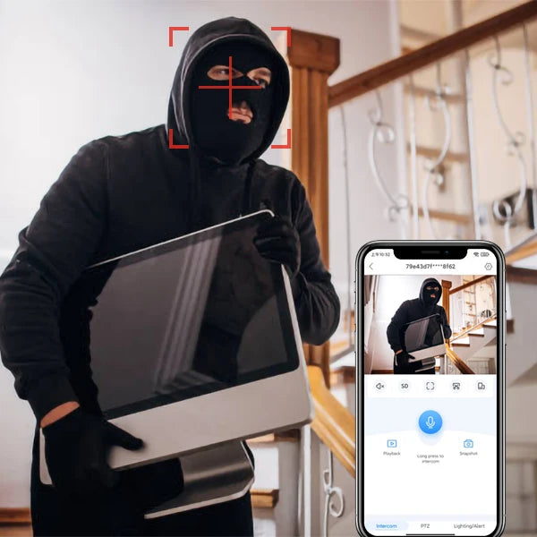 5MP WiFi Indoor Camera with AI Motion Detection & Baby Monitor