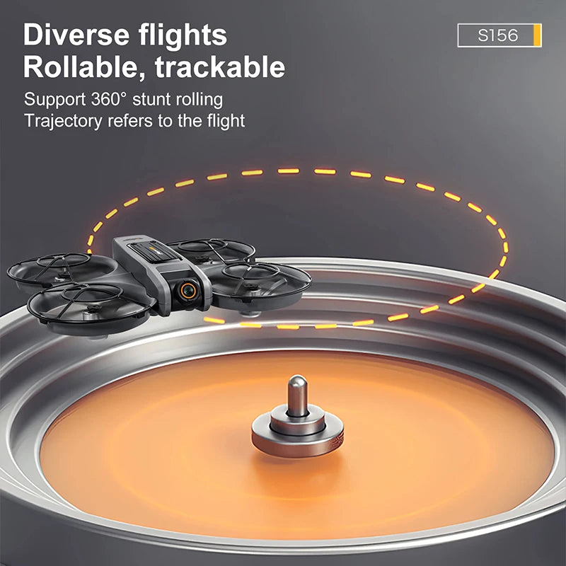 S156 2025 Professional 8K Drone with 5G WiFi FPV, Screen Remote & Obstacle Avoidance