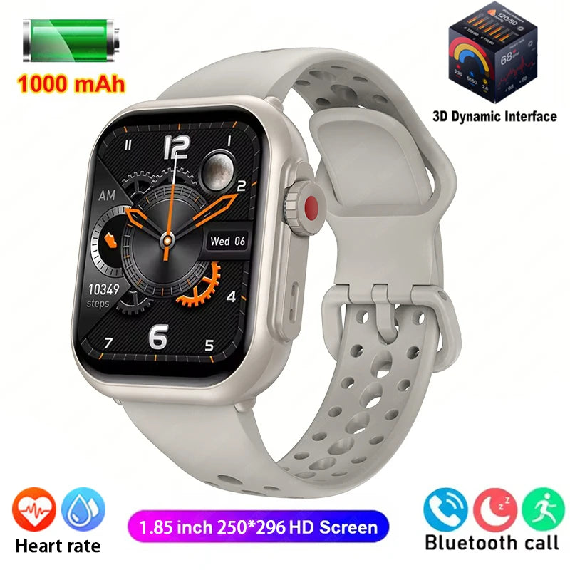 Watch Ultra 2 SE – AMOLED Smartwatch with GPS, Bluetooth Call & 1000mAh Battery