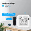 Tuya WiFi Smart Temperature & Humidity Sensor with Backlight, Works with Alexa & Google