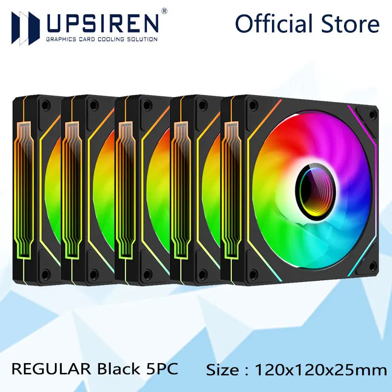 UPSIREN UF-1 PRISM 4 PRO 12cm ARGB Cooling Fan