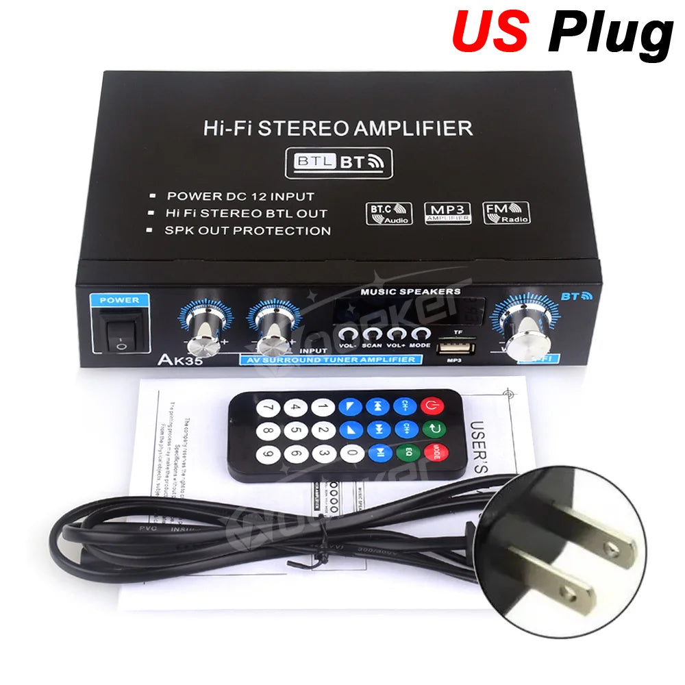 Woopker AK Series Bluetooth Digital Amplifier (AK35/45/45 Pro/55)