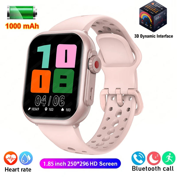 Watch Ultra 2 SE – AMOLED Smartwatch with GPS, Bluetooth Call & 1000mAh Battery