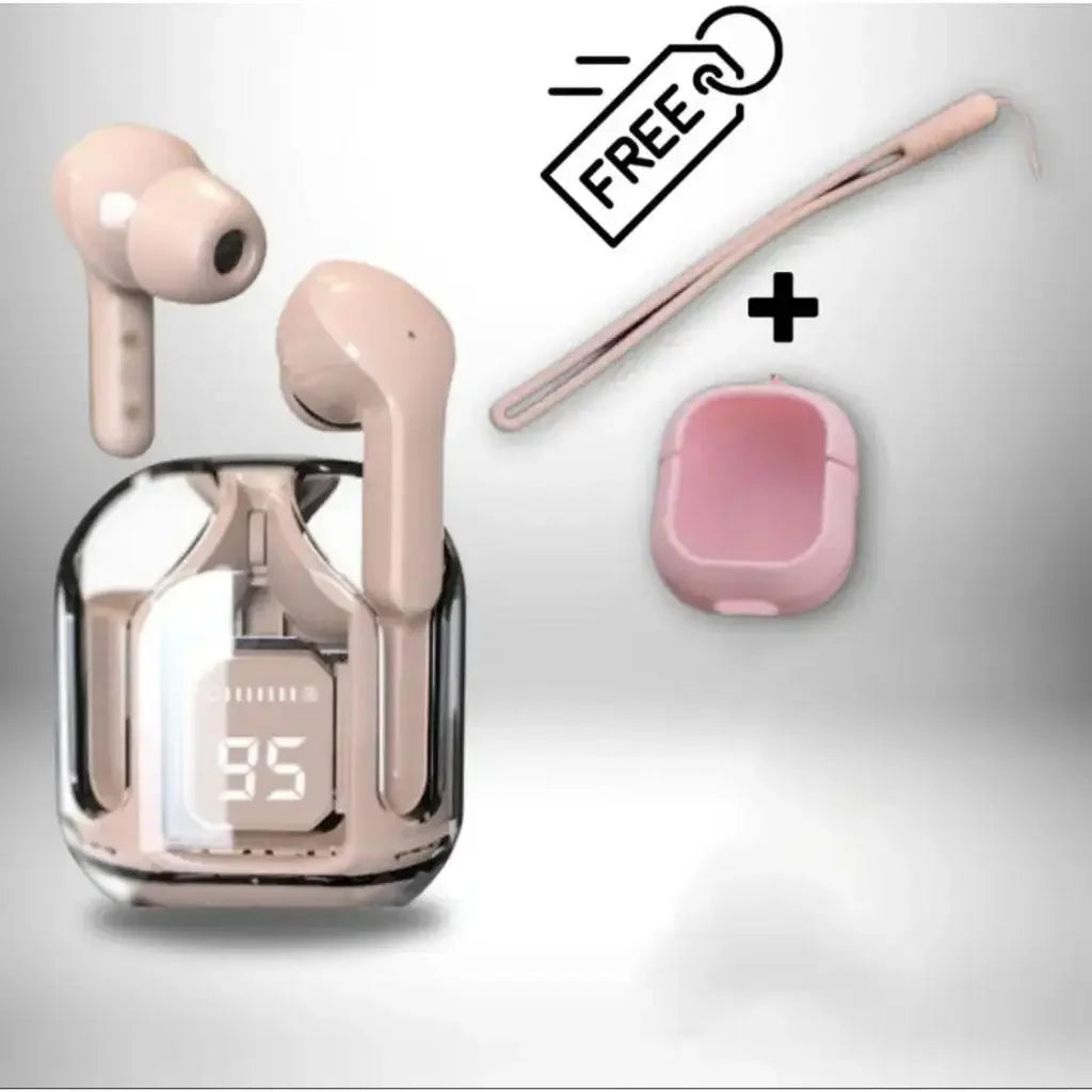 T2 TWS Gaming Earbuds – Bluetooth 5.3 HiFi Stereo with Noise Reduction + Free Case & Lanyard