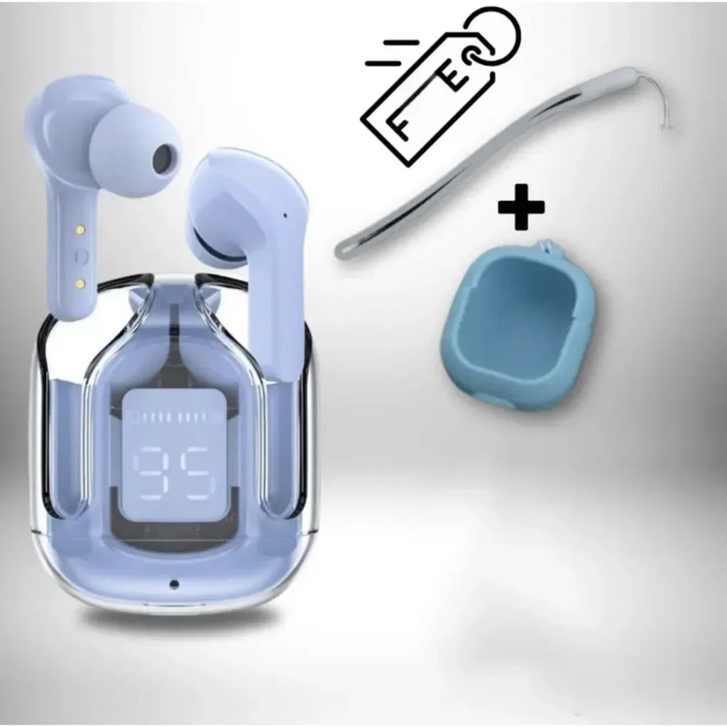 T2 TWS Gaming Earbuds – Bluetooth 5.3 HiFi Stereo with Noise Reduction + Free Case & Lanyard