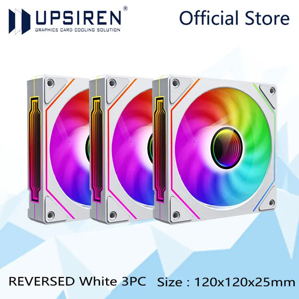 UPSIREN UF-1 PRISM 4 PRO 12cm ARGB Cooling Fan