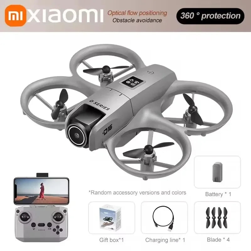 Xiaomi D16 Mini 8K Dual Camera GPS Drone with 180° Adjustable Lens & Obstacle Avoidance