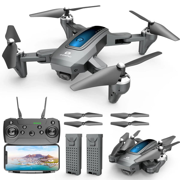 Deerc D10 1080P FPV Drone with Dual Batteries