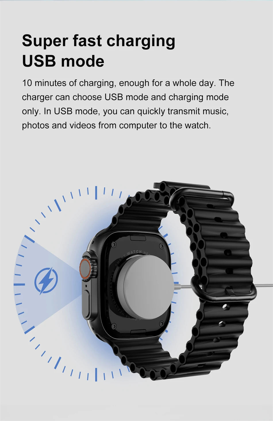 DT Ultra 3 – AMOLED Smartwatch with 4GB Storage, MP3/MP4, ChatGPT & AI Features