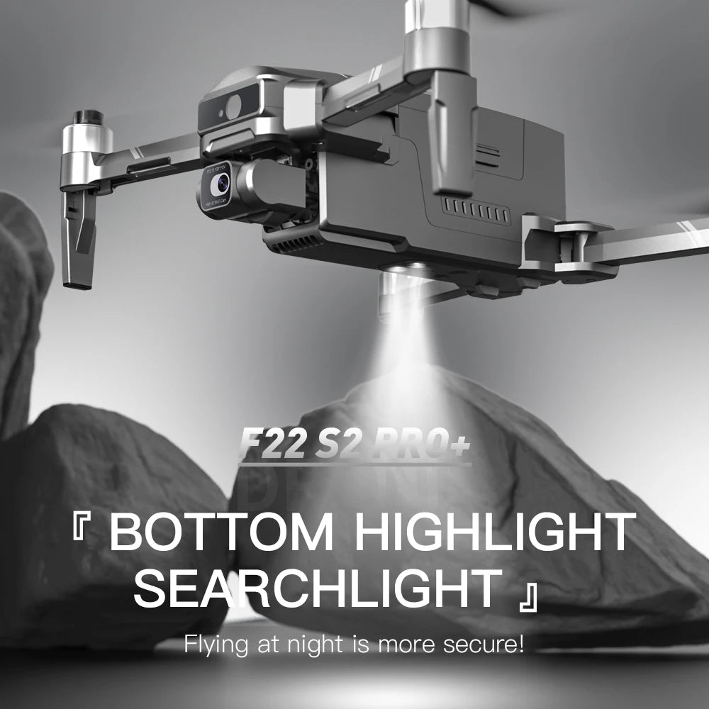 F22 S2 XR PRO+ 4K GPS Drone with Gimbal & Obstacle Avoidance