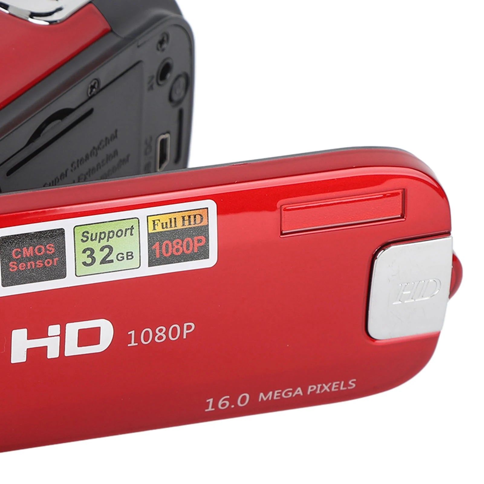 4K 48MP Vlogging Camera with 2.7" Rotatable Screen & 16X Zoom