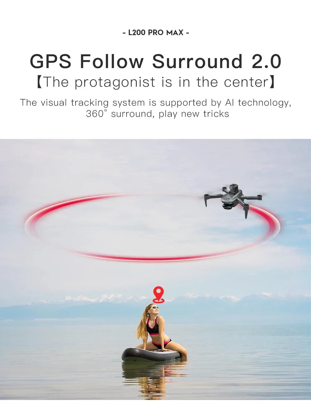 L200 PRO MAX Drone – 4K GPS Quadcopter with 2-Axis Gimbal & Obstacle Avoidance