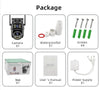 4K 8MP WiFi PTZ Security Camera with Dual Lens & AI Human Detection