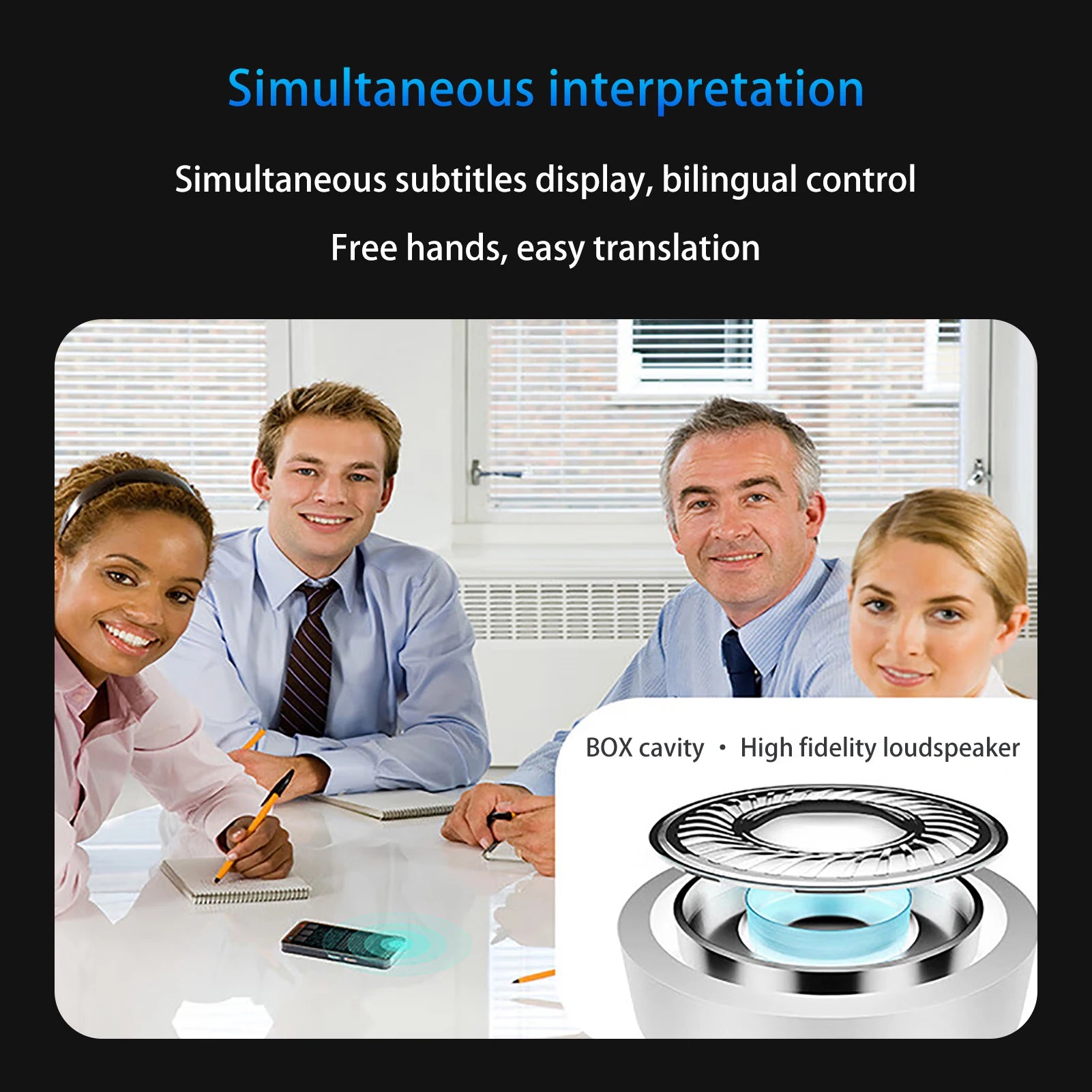 S85 Portable Language Translator Device