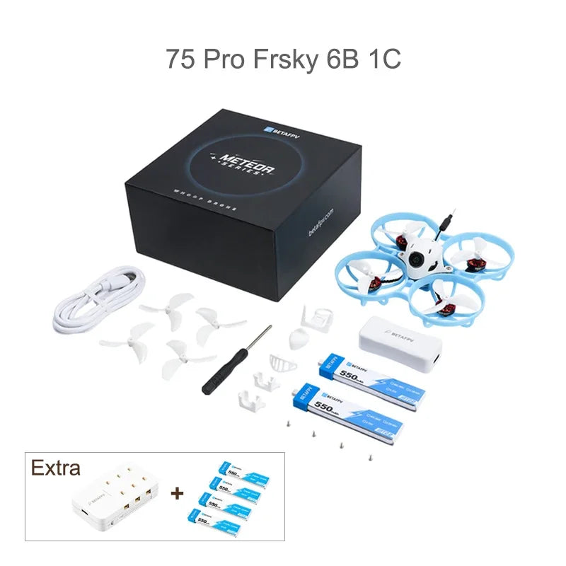 BETAFPV Meteor75 Pro 2025 Brushless Whoop FPV Racing Quadcopter