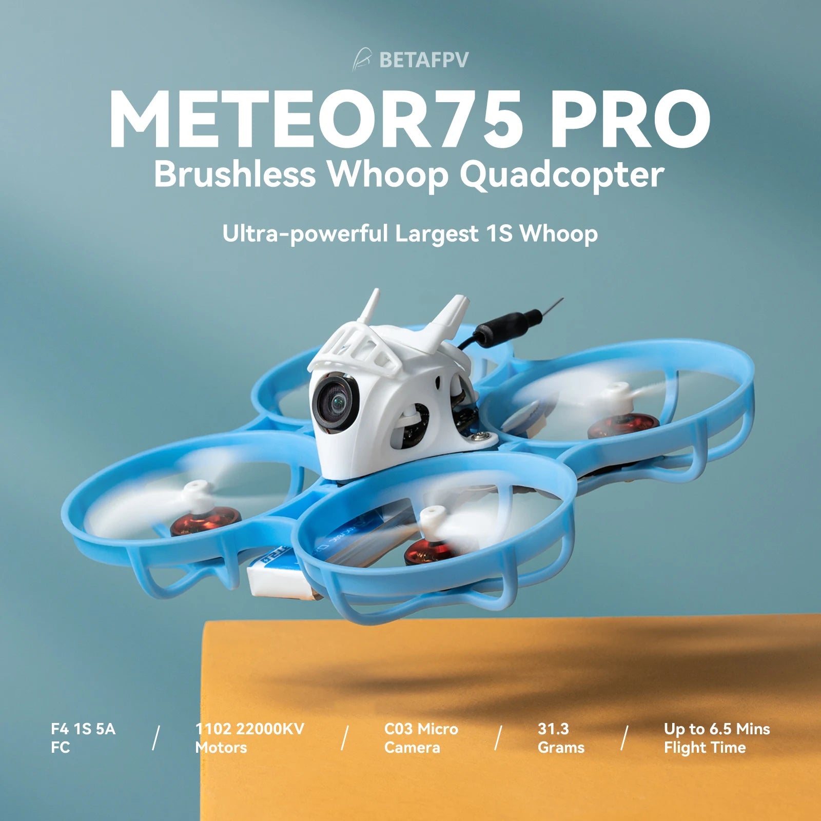 BETAFPV Meteor75 Pro 2025 Brushless Whoop FPV Racing Quadcopter