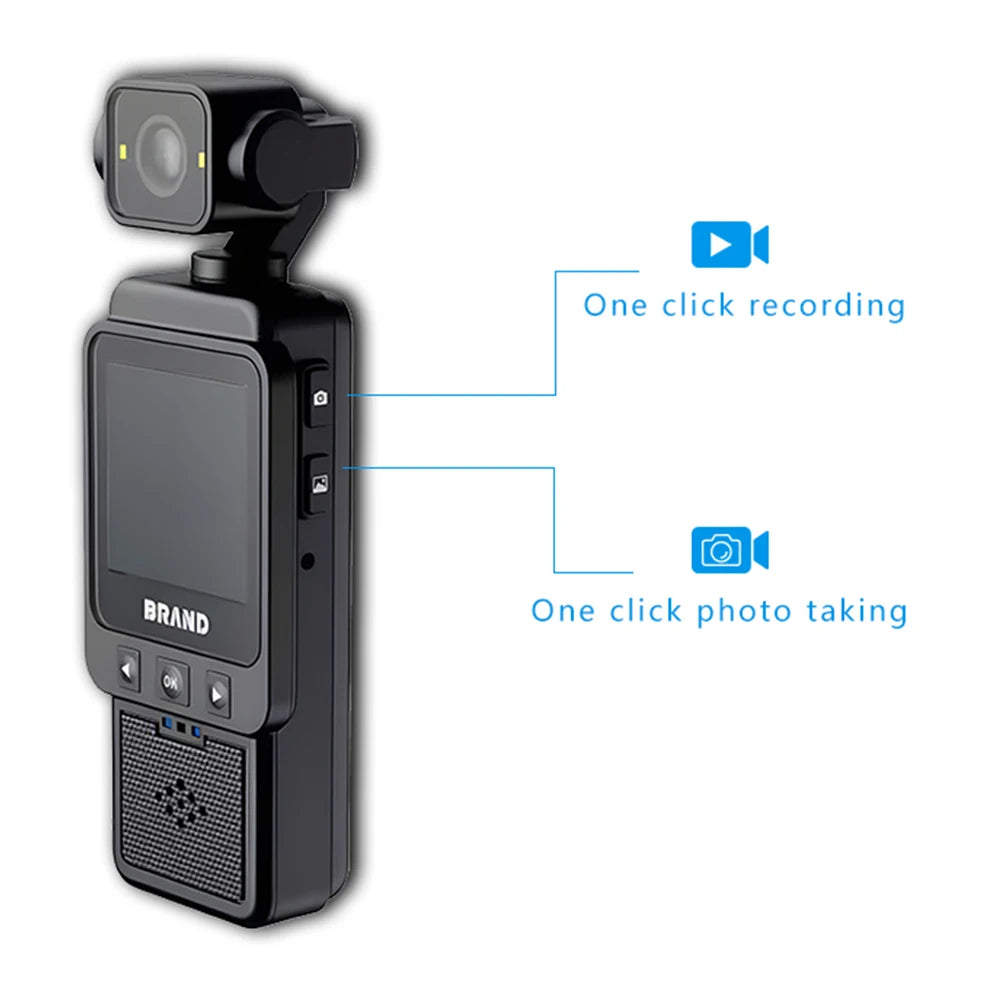 1080P Mini Rotating Action & Body Camera