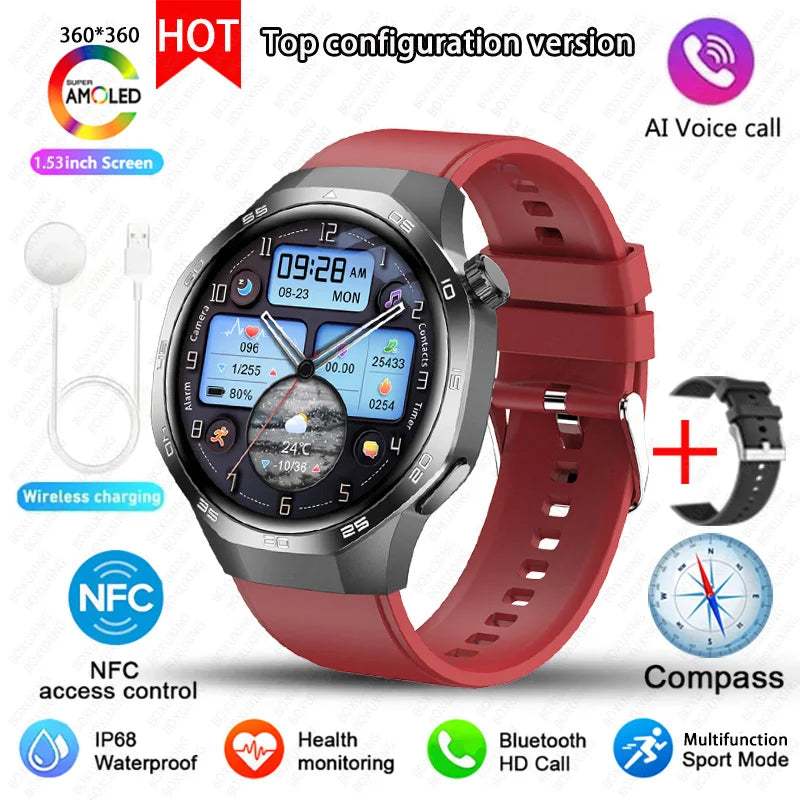 Huawei Watch GT5 Pro – AMOLED Smartwatch with GPS, NFC & Bluetooth Calling