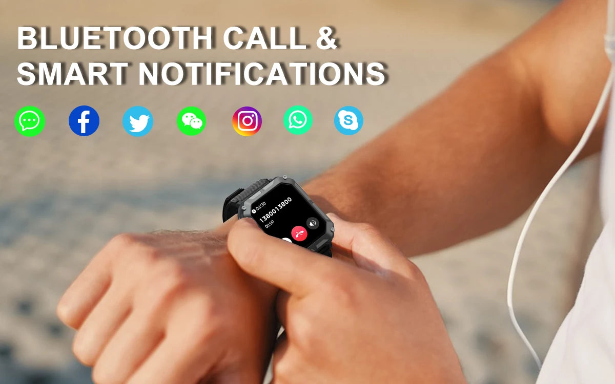 C20 Pro Smart Watch with Voice Assistant