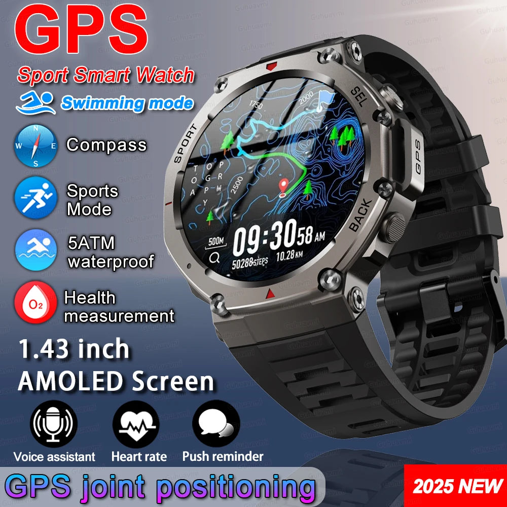 T-Rex 3 Ultra GPS Military Smartwatch