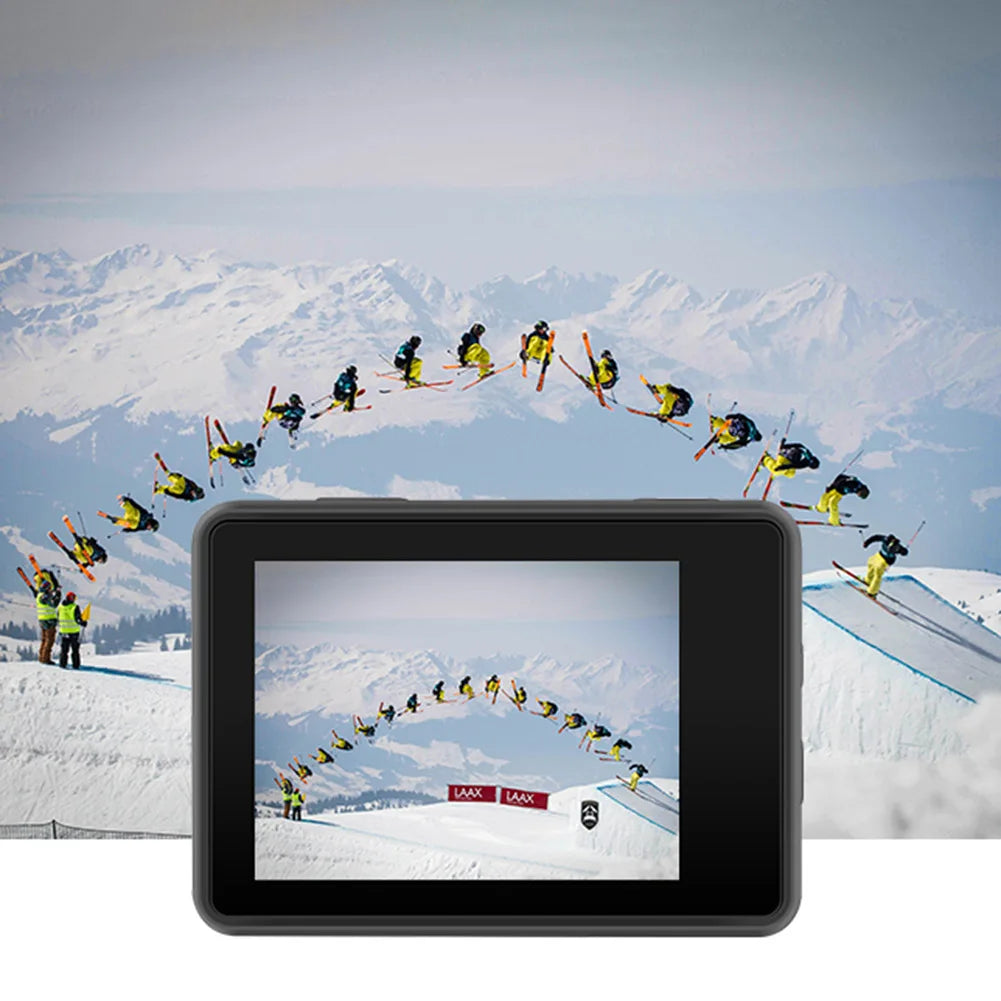 4K Dual Screen Waterproof Action Camera – 30FPS