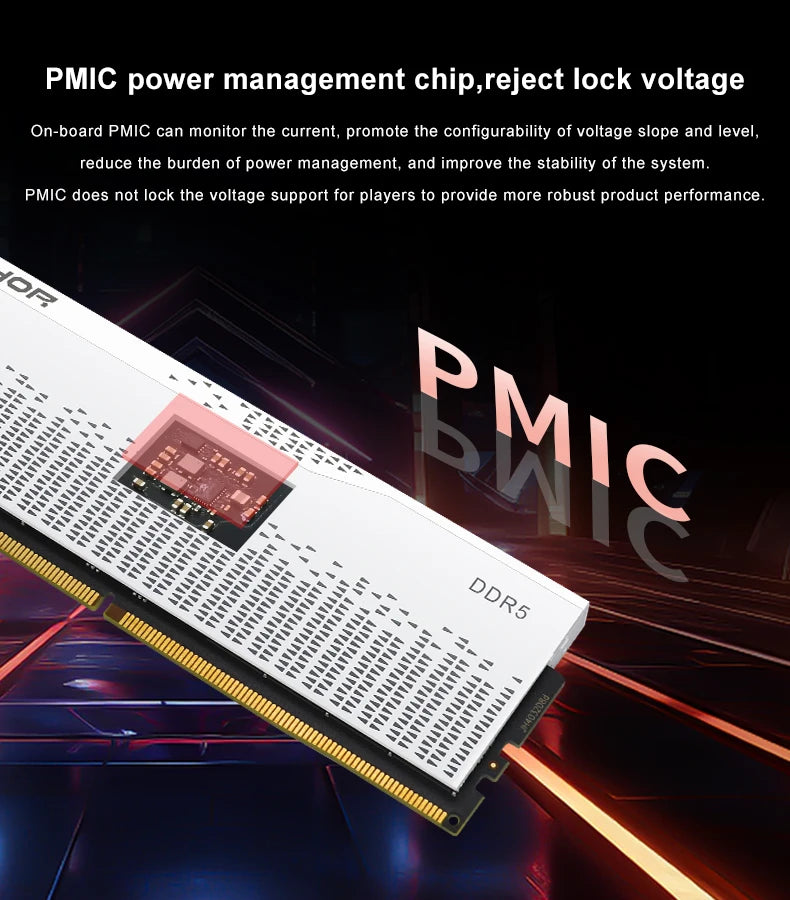 JUHOR DDR5 RAM – 16GB/32GB High-Speed Gaming Memory (5600–7200MHz)
