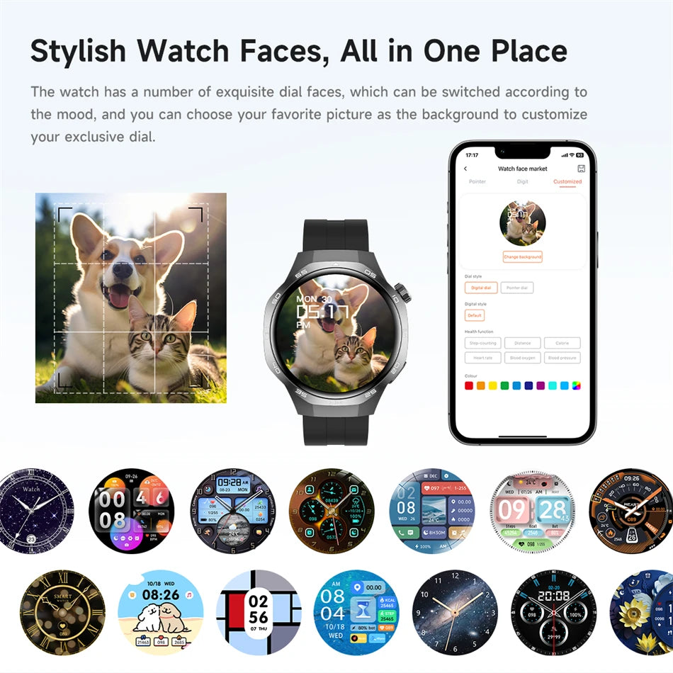 Huawei Watch GT5 Pro – AMOLED Smartwatch with GPS, NFC & Bluetooth Calling
