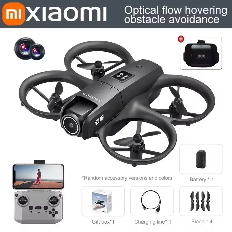 Xiaomi D16 Mini 8K Dual Camera GPS Drone with 180° Adjustable Lens & Obstacle Avoidance