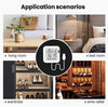 Tuya WiFi Smart Temperature & Humidity Sensor with Backlight, Works with Alexa & Google