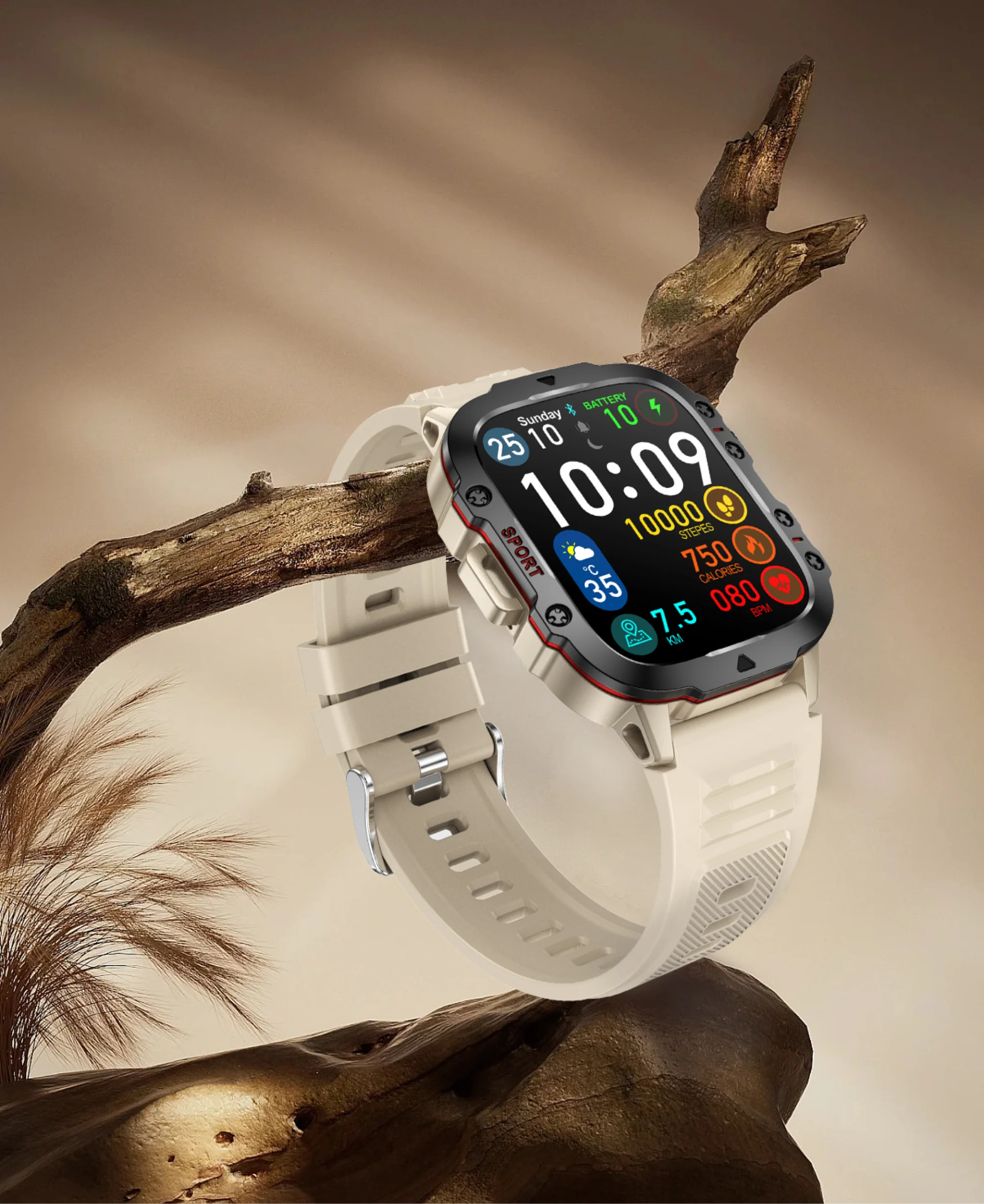 Original 2025 Smart Watch with Bluetooth Call & 3ATM Waterproof