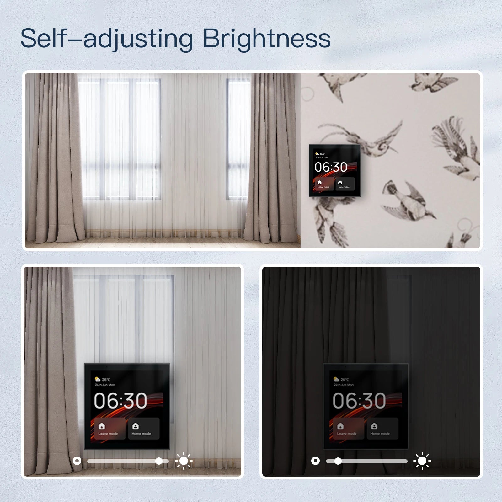 MOES 4" WiFi Touch Panel – Tuya Screen with Alexa & Zigbee Gateway Integration