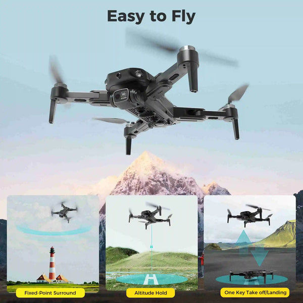 GPS Brushless RC Drone with 2 Batteries