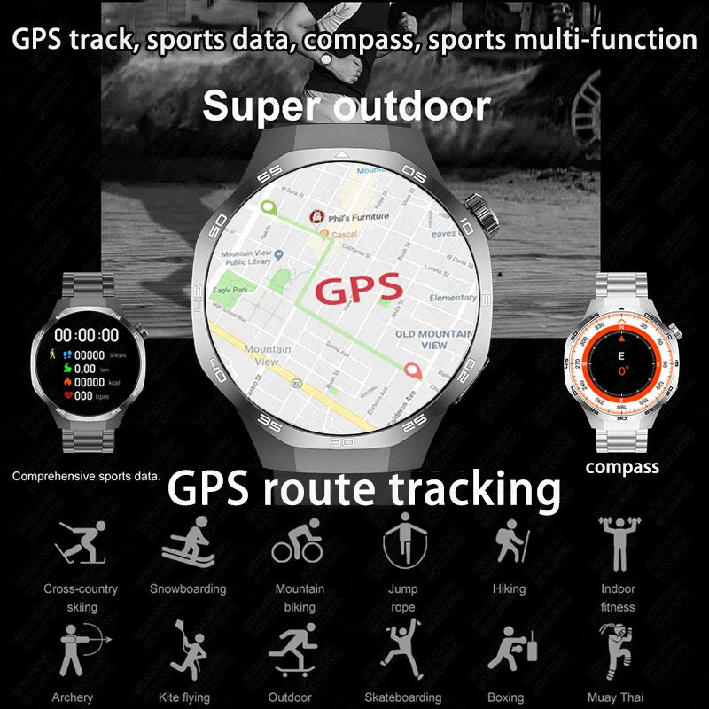 Huawei Watch GT5 Pro – AMOLED Smartwatch with GPS, NFC & Bluetooth Calling