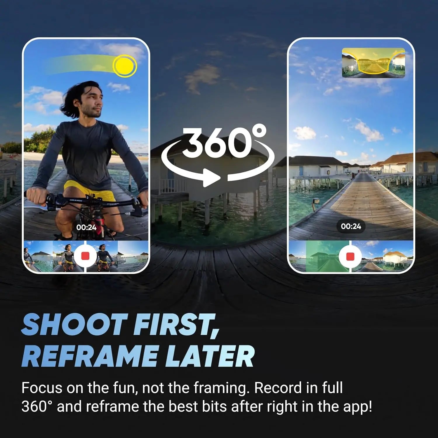 X4 8K 360 Action Camera – Standard Bundle