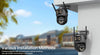 6K 9MP WiFi PTZ Outdoor Camera with Triple Lens & 8X Zoom