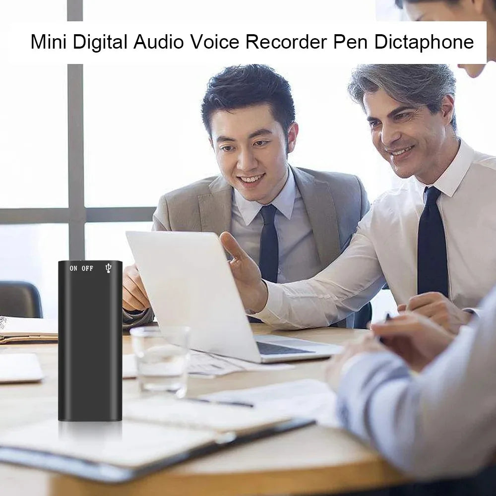3-in-1 Mini Digital Voice Recorder MP3 Player