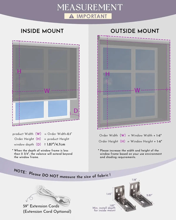 Smart Motorized Zebra Blinds – Alexa & Google Compatible