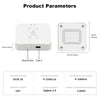 Tuya Zigbee Presence Sensor – mmWave Motion & Breathing Detector with Smart Life App