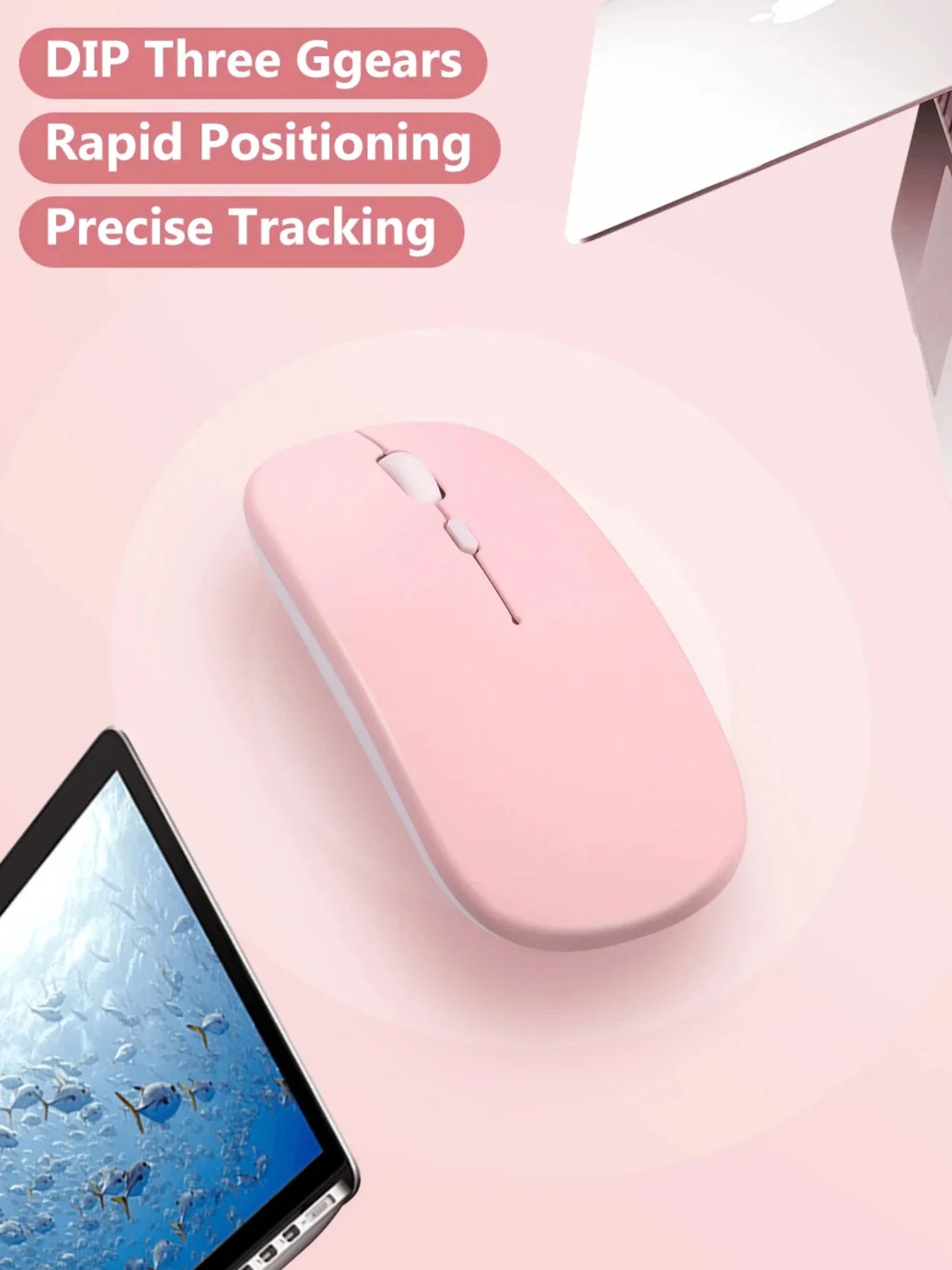 Rechargeable Bluetooth Wireless Gaming Mouse
